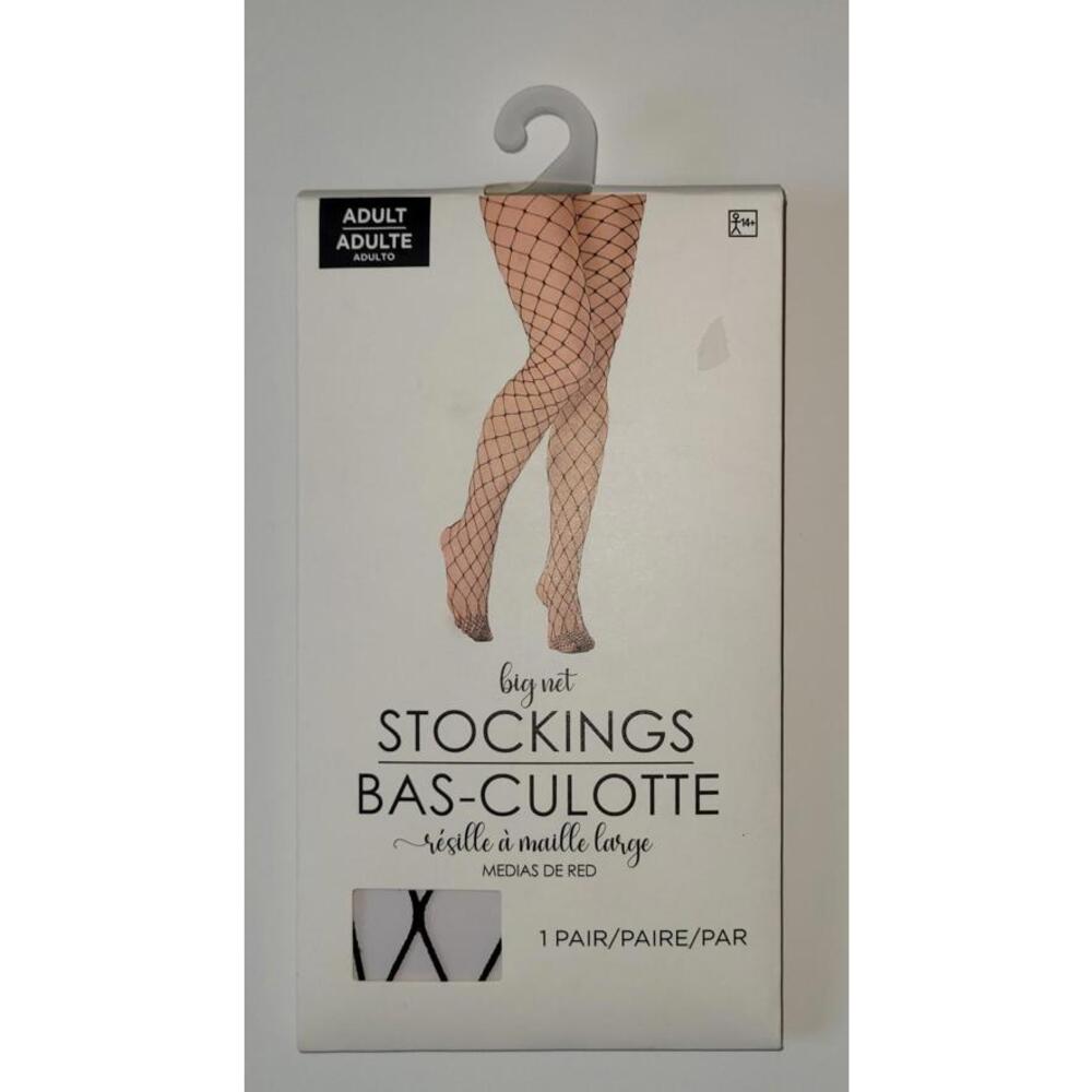 Sexy Black High Waiste Big Net Fishnet pantyhose Stockings nylons